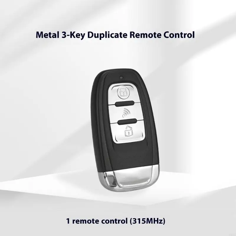 

Wireless Remote Switches 12V 3 Button Remote Control Switches 315/433MHz Transmitter for Garage Door Car Lights 896C