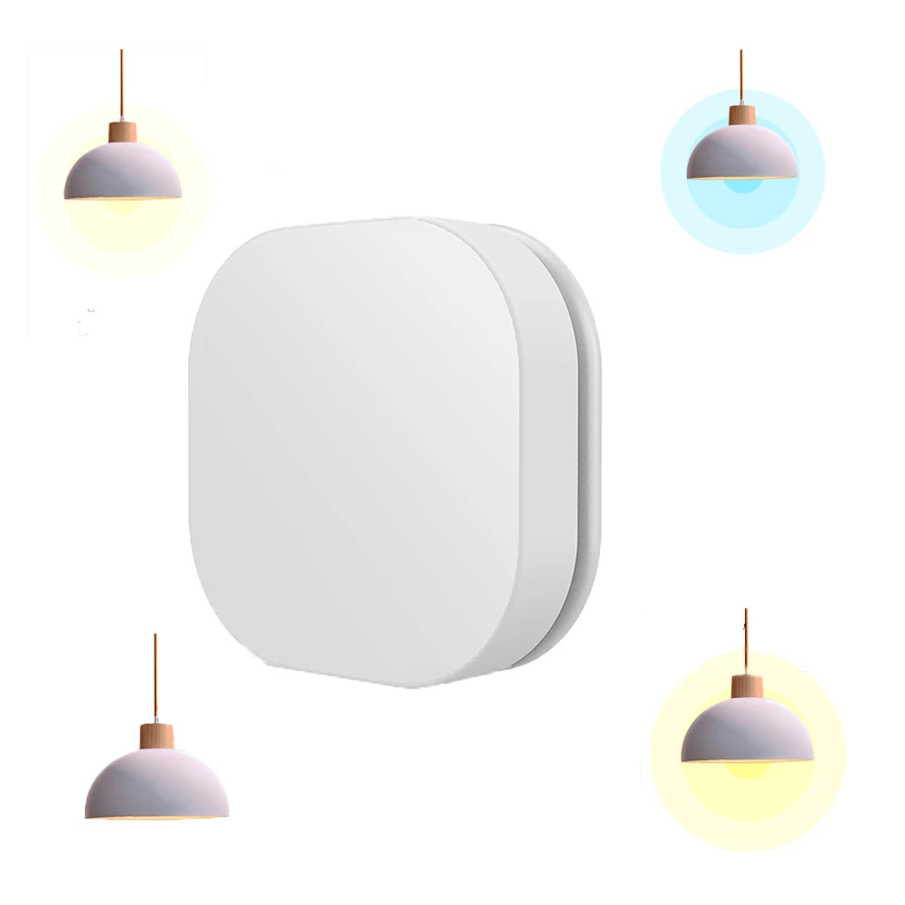 SZMYQ Tuya Zigbee Smart Wireless Switch Remote Control Dimmer Multi-Scene Linkage Button CR123A 3V Battery Safe Modern PC App