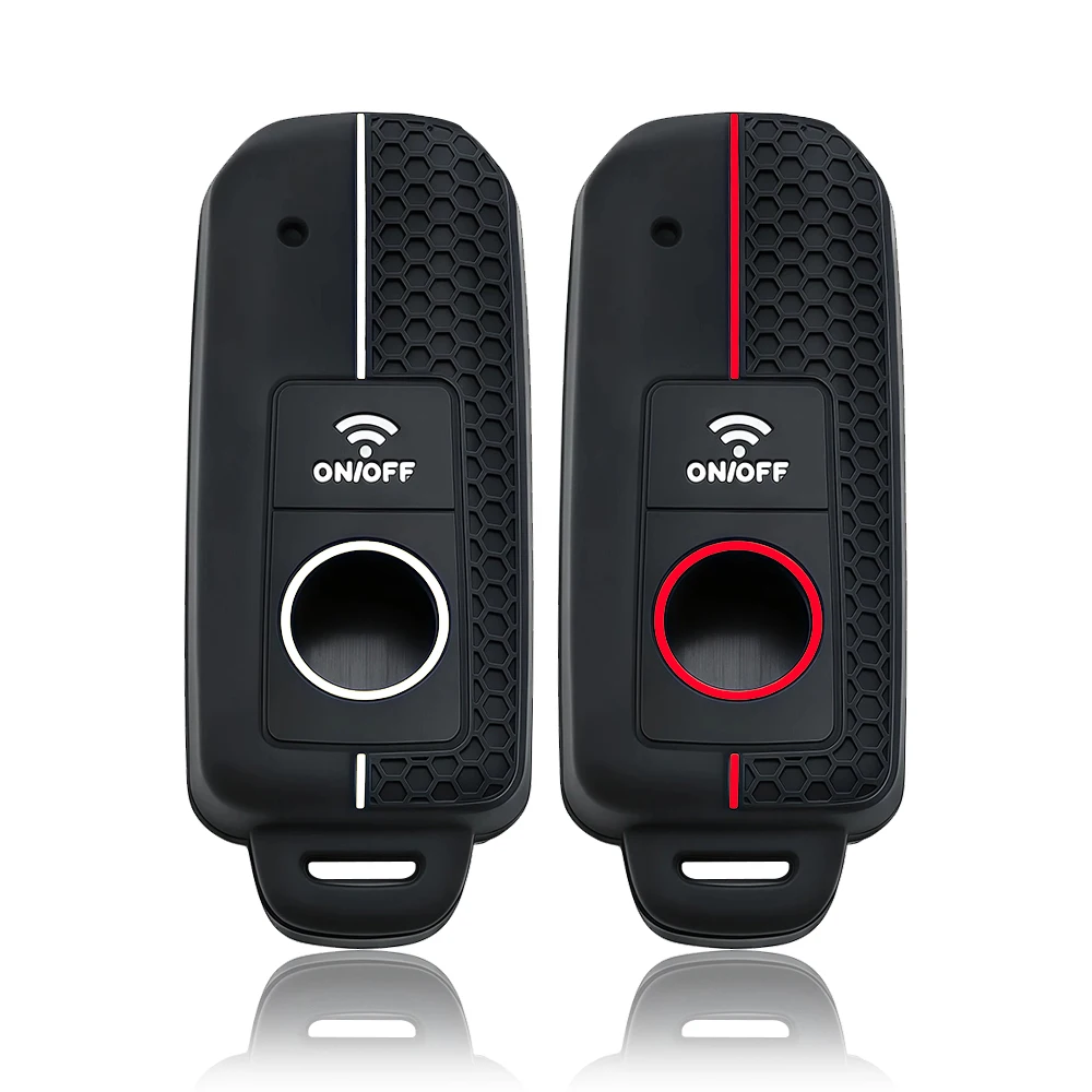 High Quality Silicone Motorcycle Remote Smart Key Case cover Fob For Yamaha TMAX530 TMAX560 2017-2023