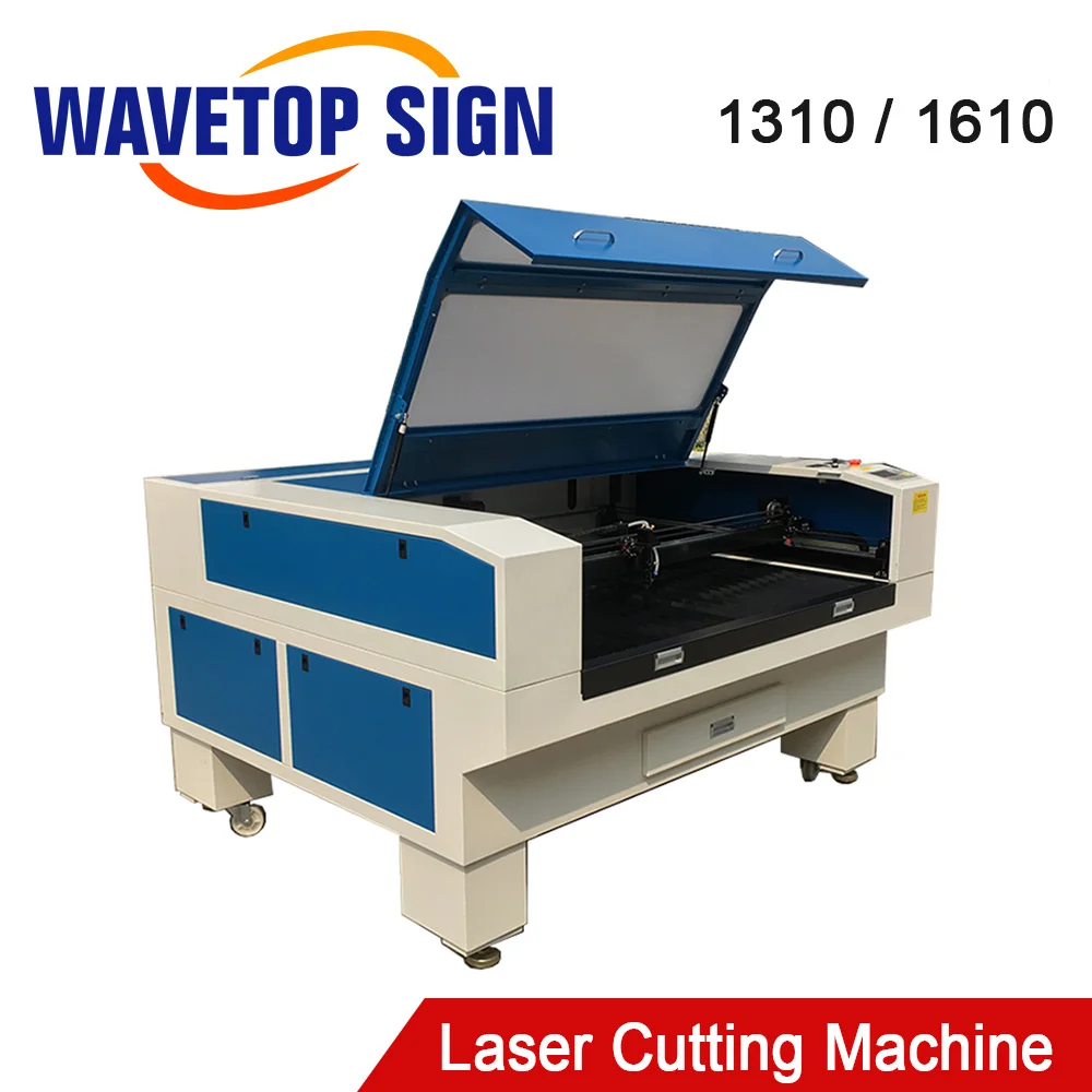 WaveTopSign Blue Laser Engraving Cutting Machine 1310 1610 Laser Power 80W 100W Working Size 1300x1000mm 1600x1000mm