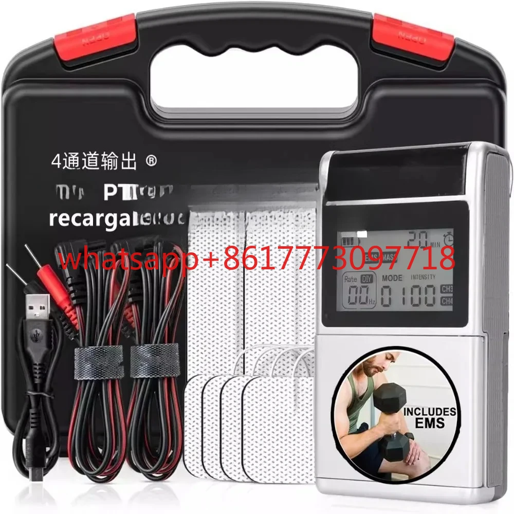 7000 Muscle Stimulator EMS Low Frequency Pulse Muscle Massage Stimulation Therapy Instrument