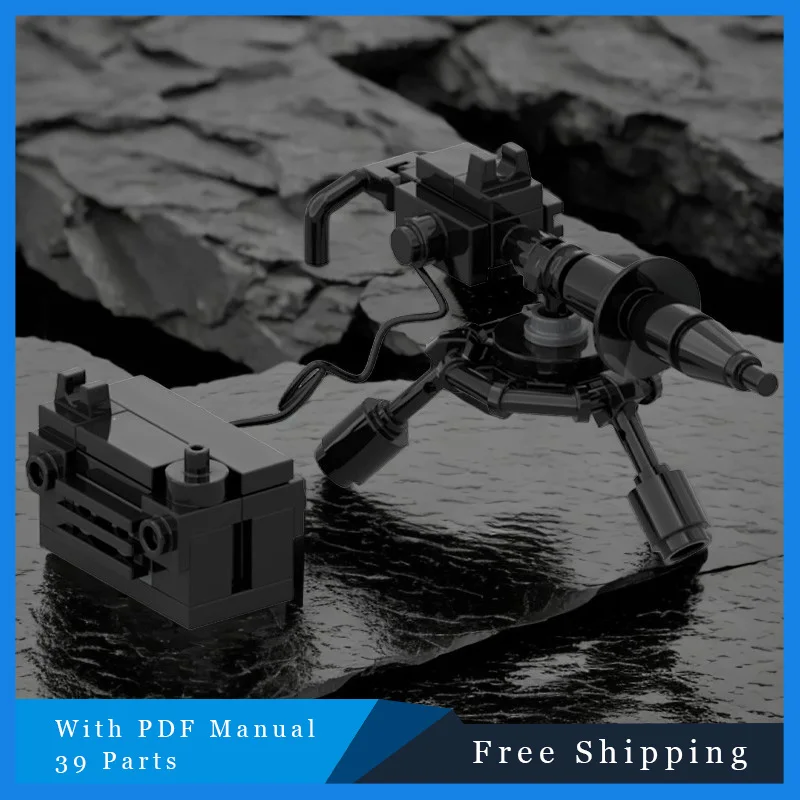 39 pezzi Star Battle Series Nero Tecnologia di attrezzature pesanti Mattoni Building Blocks Modello Bambini Blocchi di montaggio Giocattoli Regali di compleanno