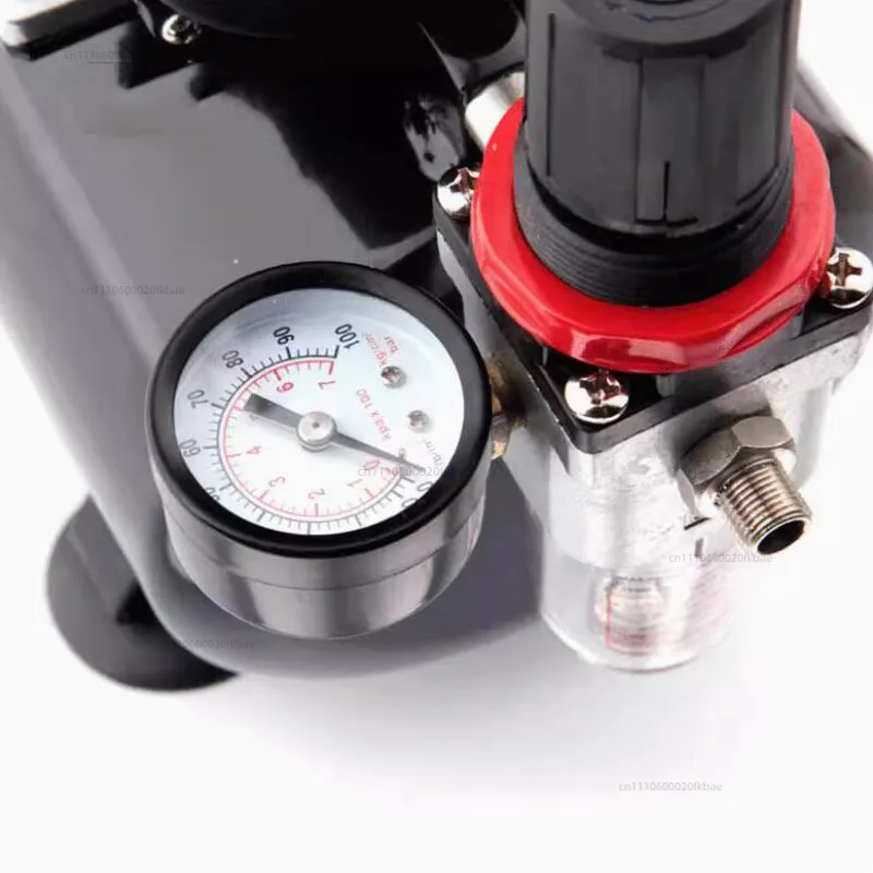 Adjustable home mini small oil-free compression pump with pressure switch safety valve AS-186 air compressor view 4