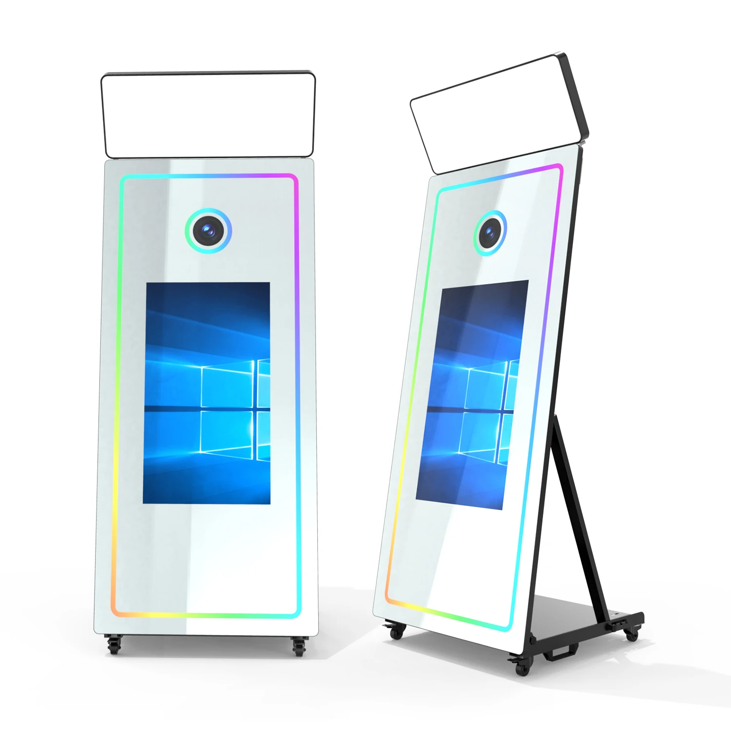 

Зеркальная фотобудка Тонкая роскошная зеркальная будка Аксессуары Портативная зеркальная фотобудка Большая вспышка