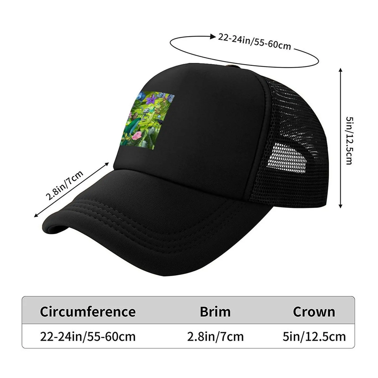 A Bugs Life Baseball Cap Designer Hat tea Hat Fishing cap Sun Hat For Children Elegant Women's Hats Men's