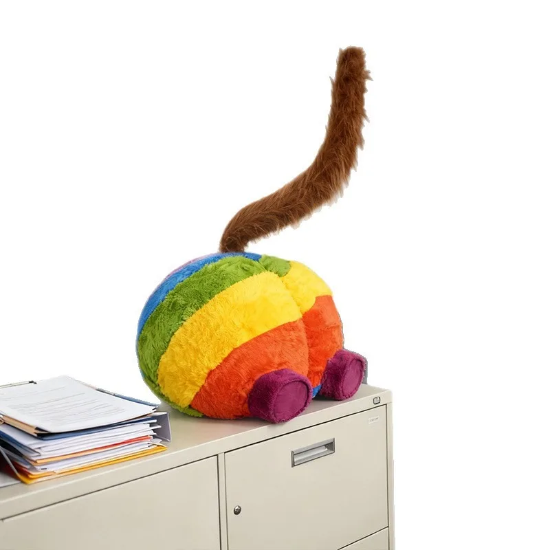 Check-in wall, Internet celebrity photo check-in sculpture, modeling device, New Year's Day plush flattery doll