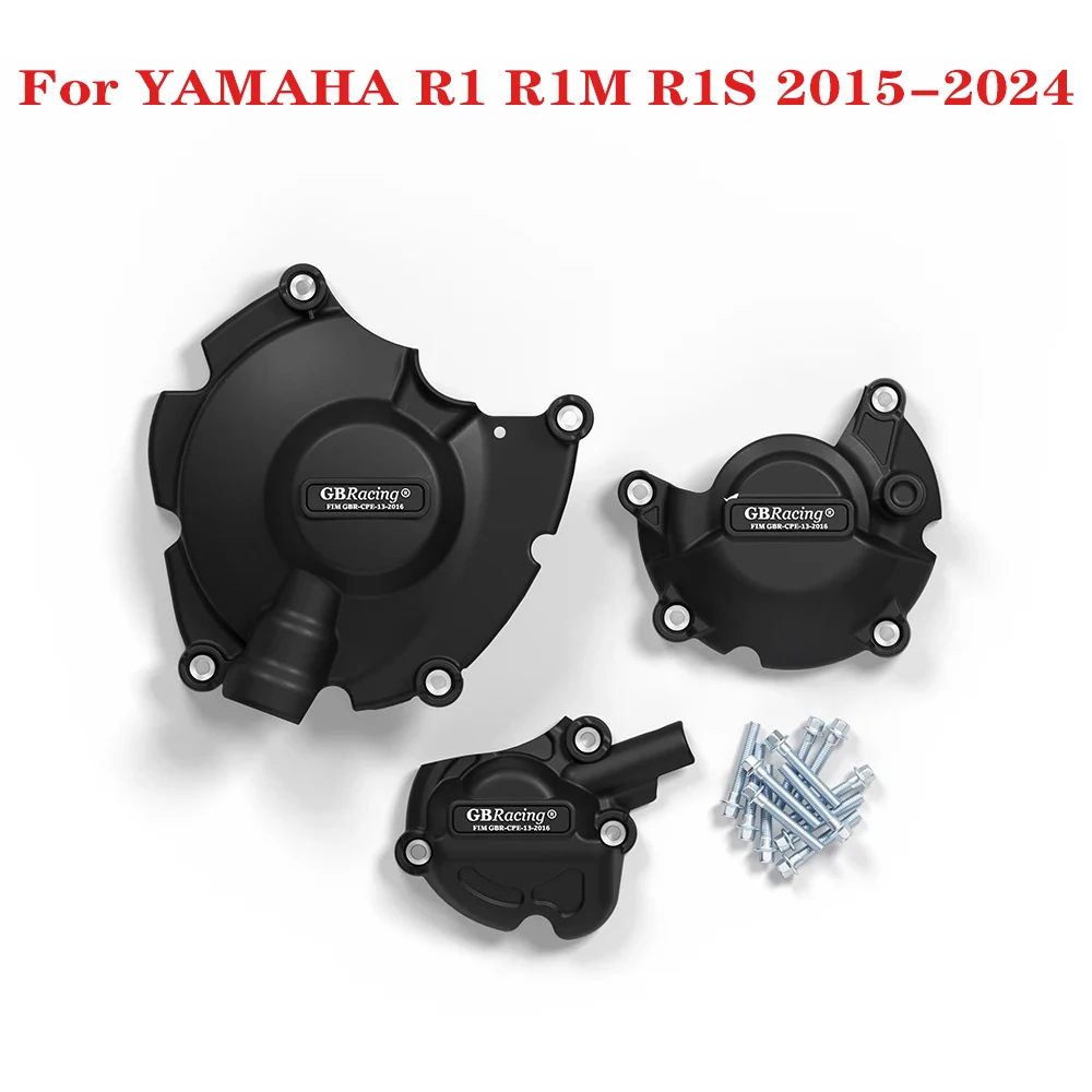 

FOR YAMAHA YZF R1 R1M 2015 2016 2017 2018 2019 2020 2021 2023 2024 Motorcycle for GBracing Accessories Engine Cover Set Case