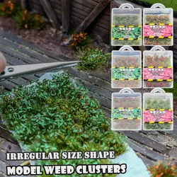 Handmade Simulation Model Scene Simulated Bush Scale Doll Grass Model Tuft House Needle Model DIY Grass Building Grass Mate