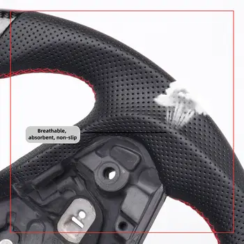 適用於Toyota Supra GR A90 MKV MK5 MK4 2020-2024 的碳纖維打孔真皮方向盤,賽車運動方向盤 10 最佳銷售 超碳纖維 - №1