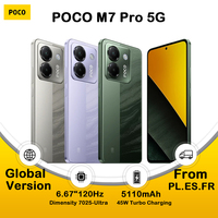 Poco M7 Pro 5G - global version of the NFC Snapdragon smartphone®8S Gen3 50MP 45W Main Camera With EU