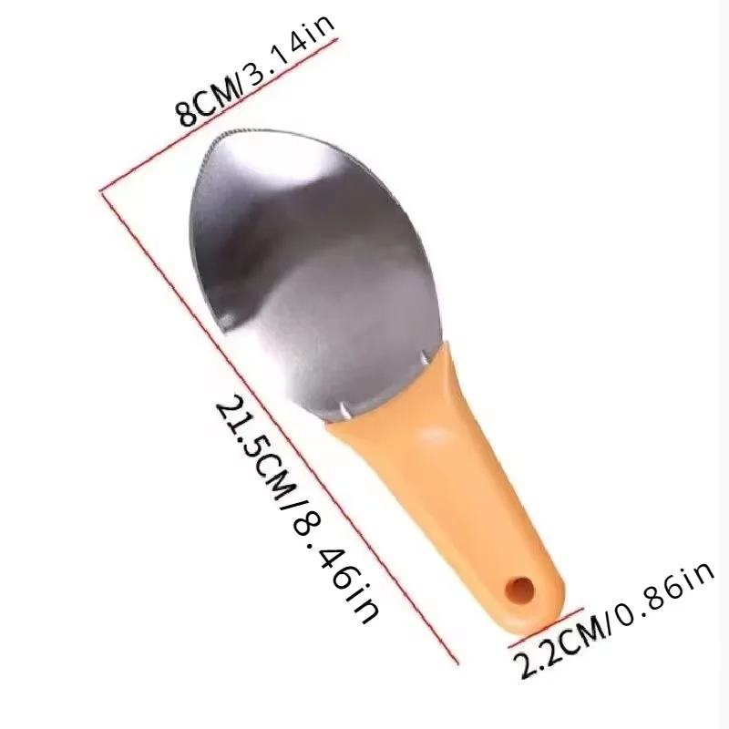 Multi Functional Mango Peeler Mango Peeling Cutting Knife Mango Peeling Separator Scoop Avocado Peeler Fruit Kitchen Tool