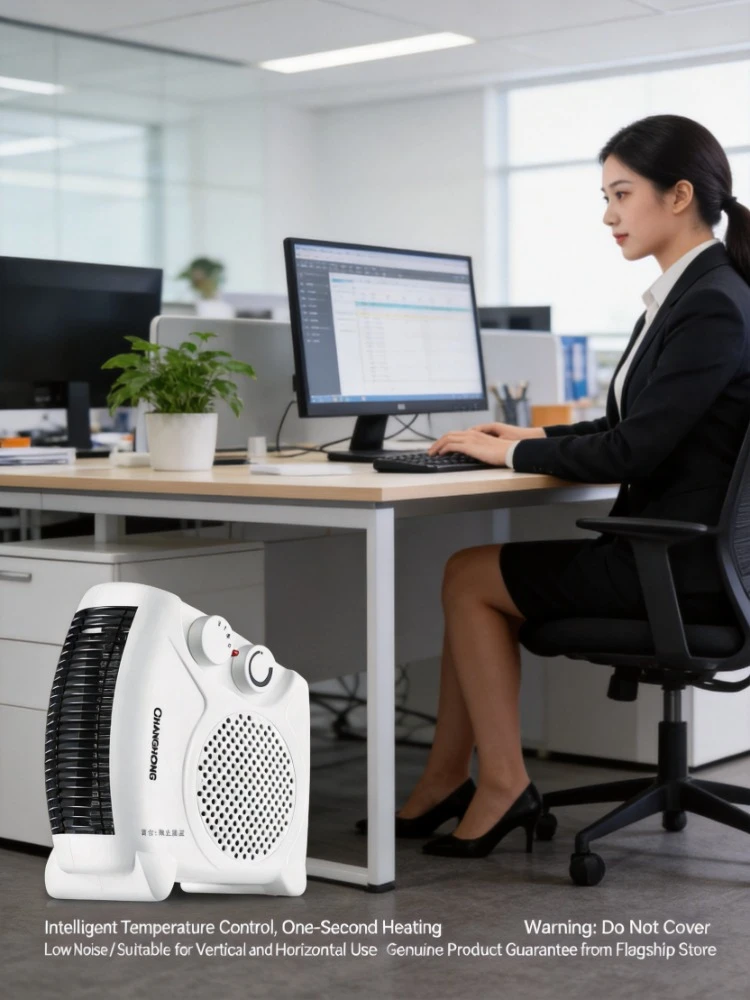 

Household Portable Electric Fan Heater Energy Saving Fast Heating Mini Space Heater 220V For Home Office Indoor Use