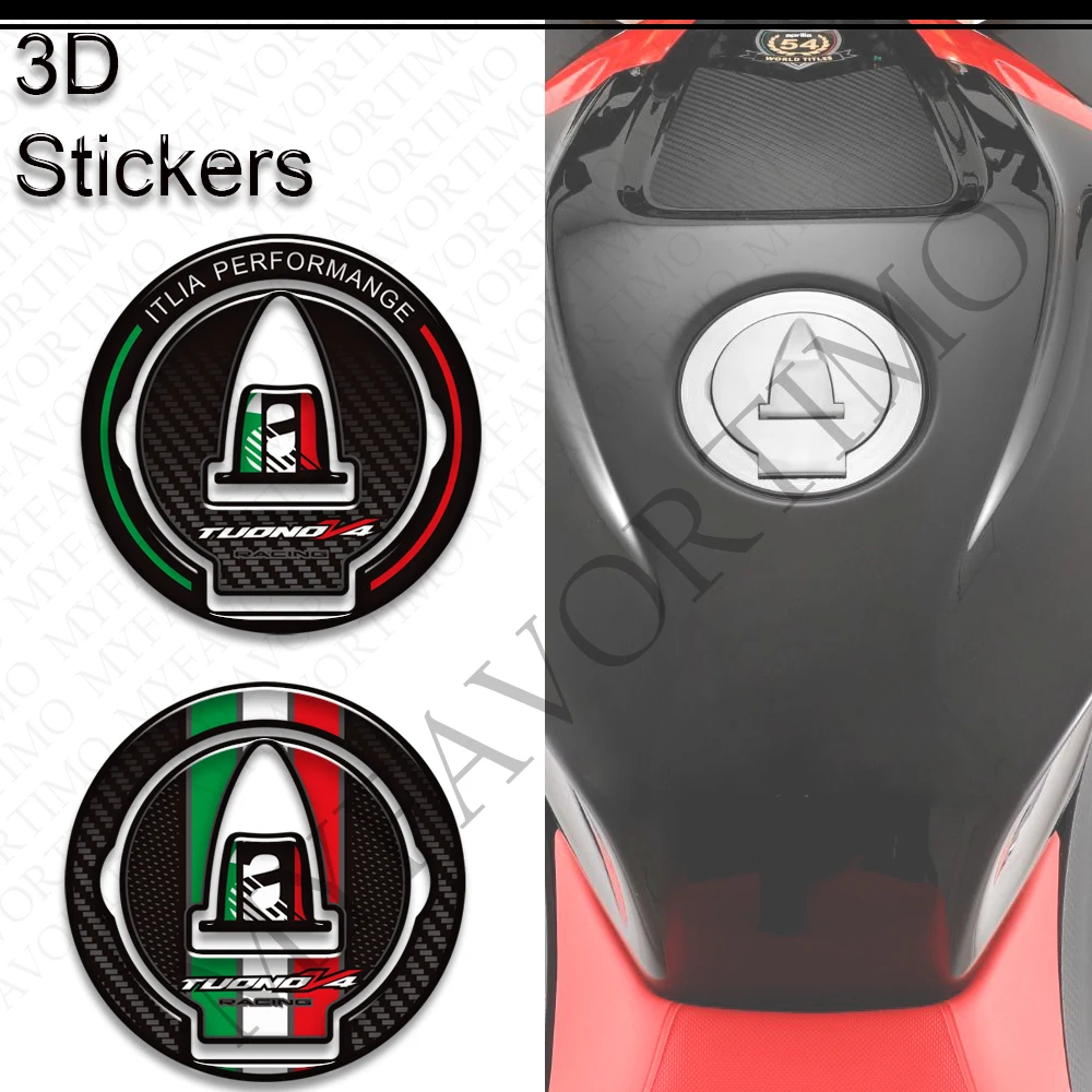 

For Tuono v4 Factory 1100 Motorcycle Tank Pad Cap TankPad Grips Gas Fuel Kit Knee Stickers Decals Protector 2021 - 2026