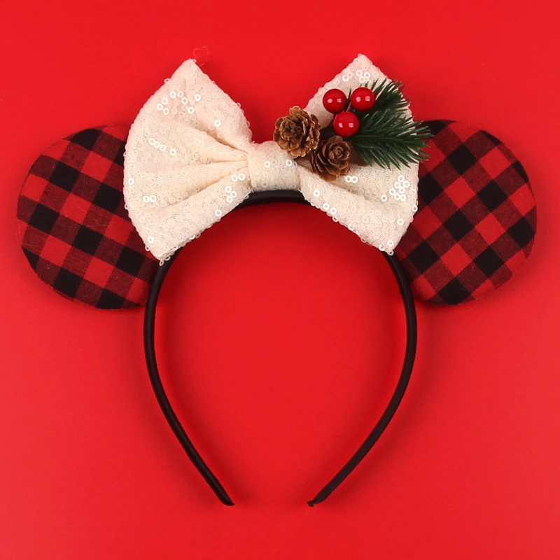 Weihnachts-Mickey-Cartoon-Haarband Weihnachts-Cosplay DIY Haaraccessoires Kopfbedeckungen Großhandel Heißes Festival – Detail 22