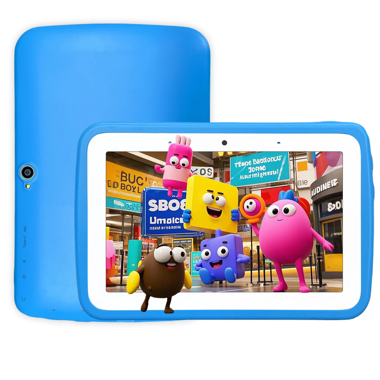 

New 7-inch tablet dual camera child protection , tablet for Android 12,IPS18280*800，children's gifts for Christmas and birthday