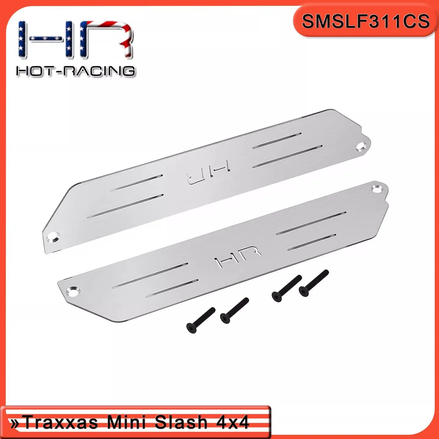 

HR Trax Mini Slash 4x4 Stainless Steel Chassis Side Skid Guards