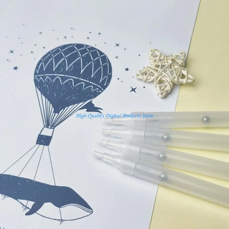 

U2JE Refillable Acrylics Empty Marker Pen Empty Paint Pen For Painting on Paper