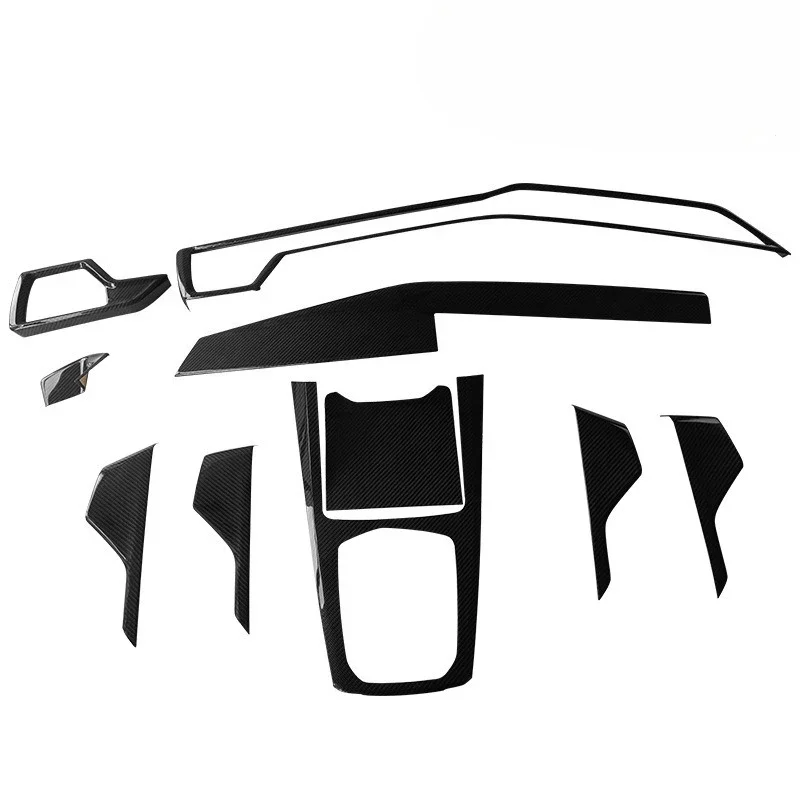 

Suitable for 23-26 BMW X6 G06 carbon fiber interior X6 dry carbon fiber central control gear instrument panel door