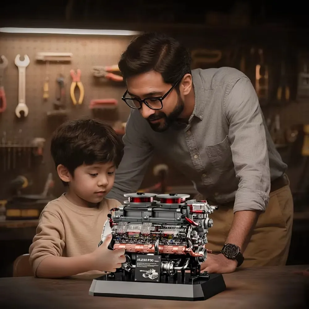 Kit di costruzione di veicoli blindati pesanti - Modello di ingegneria fai-da-te con macchina da costruzione, progetto di apprendimento STEM per bambini dai 8 anni in su