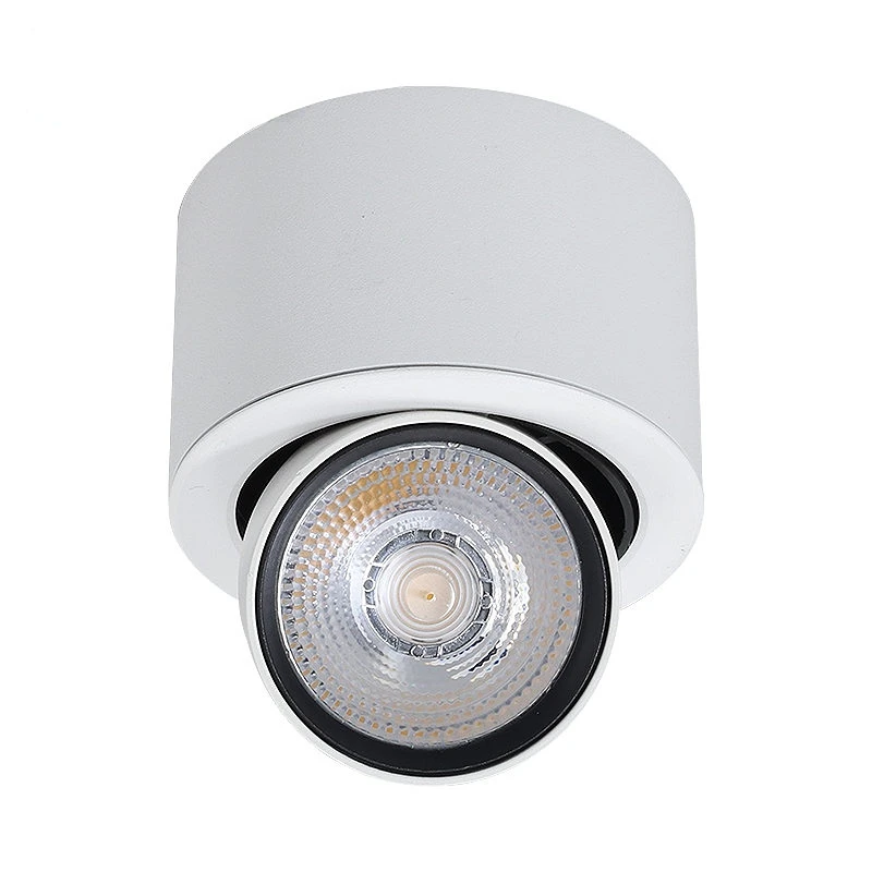 

Surface Mounted White Black LED Downlight 7W 10W LED Ceiling Spotlight AC85~265V LED Surface Light Indoor Lighting