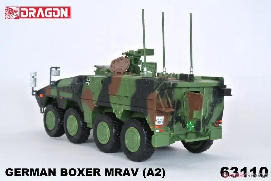 Dragon 63110 1/72 scale German Boxer MRAV A2 Wheeled Armored Car (vehicle number: Y-227009) (Pre-built AFV)