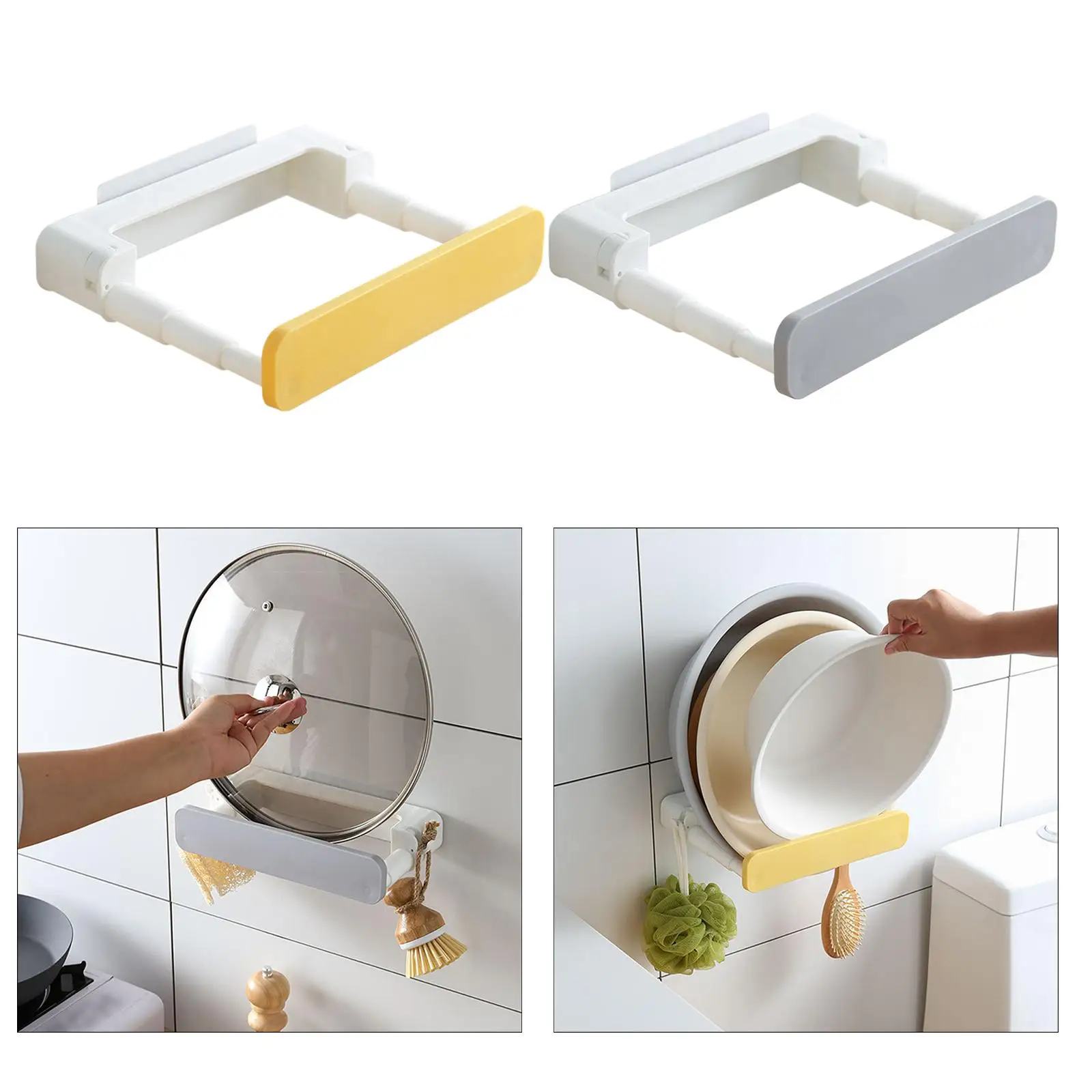 Washbasin Rack Retractable Washbasin Organizer for Kitchen Bathroom Bedroom