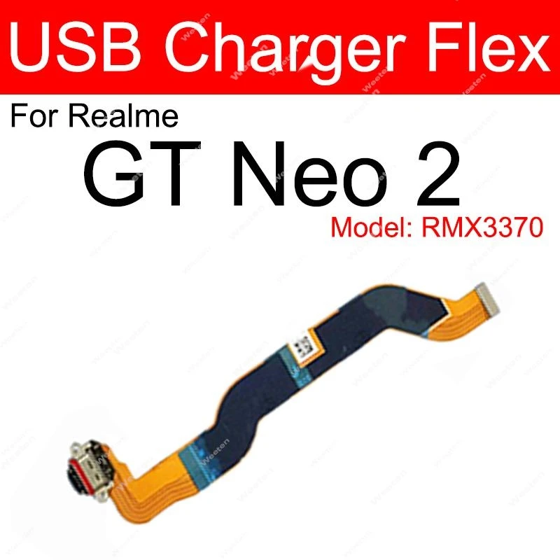 USB Charging Dock Flex Cable For Realme GT Neo 2 3 GT 2 GT 5 Pro GT2 Master Explorer USB Charger Port Connector Flex Ribbon image 3