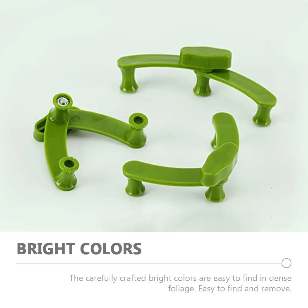 5pcs Branch Bending Clips Plastic Plant Shaper Adjustable Training Tool For Gardening Support Stem Clip Reusable Garden Tool