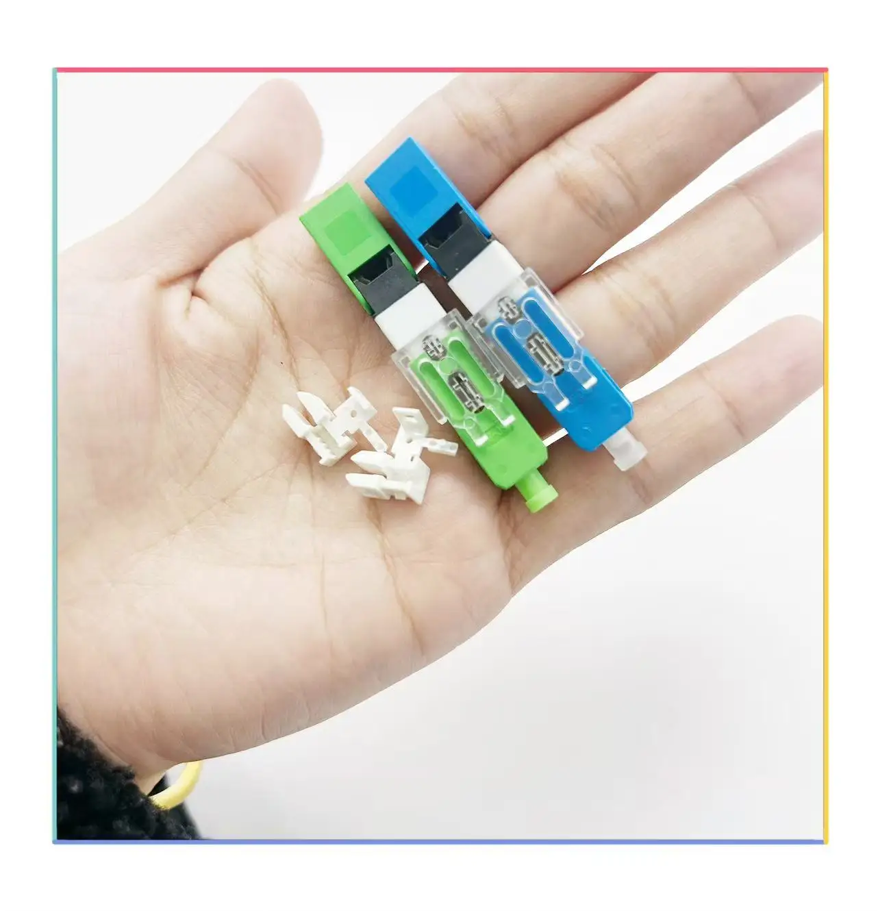 

Быстрый разъем SC APC SC UPC 250d одномодовый FTTH Волоконно-оптический быстрый разъем ЛУЧШАЯ ПРОДАЖА