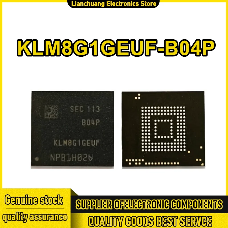 klm8g1geuf-b04p-8gb-versione-51-emmc-flash-ic-di-grado-industriale-0-10-nuovo-originale-disponibile