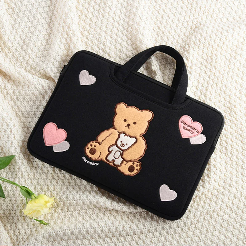 Computer Accessories Ins Cute Laptop Sleeves 13 13.3 14 15 15.6 Inch Cover for Macbook Air M213.6 Pro16 Shockproof Pouch Bag