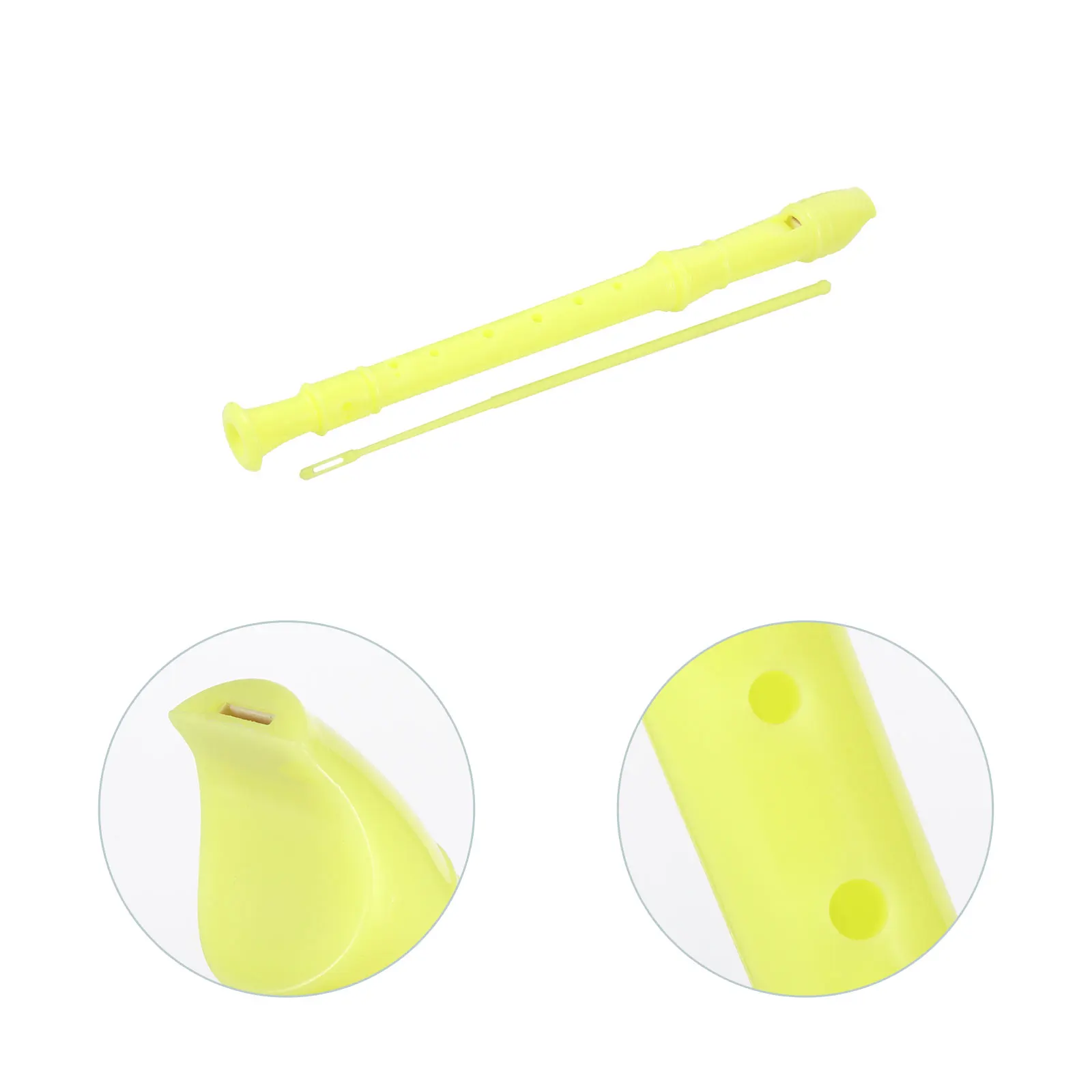 Enregistreur Soprano à 8 trous, 1 ensemble, pour flûte de Style allemand, Instrument éducatif de musique, Mini clarinette, musique Abs