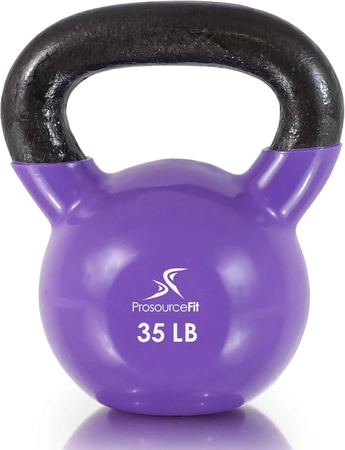 

Vinyl Coated Cast Iron Kettlebells for Full Body Fitness Workouts,35/45lb