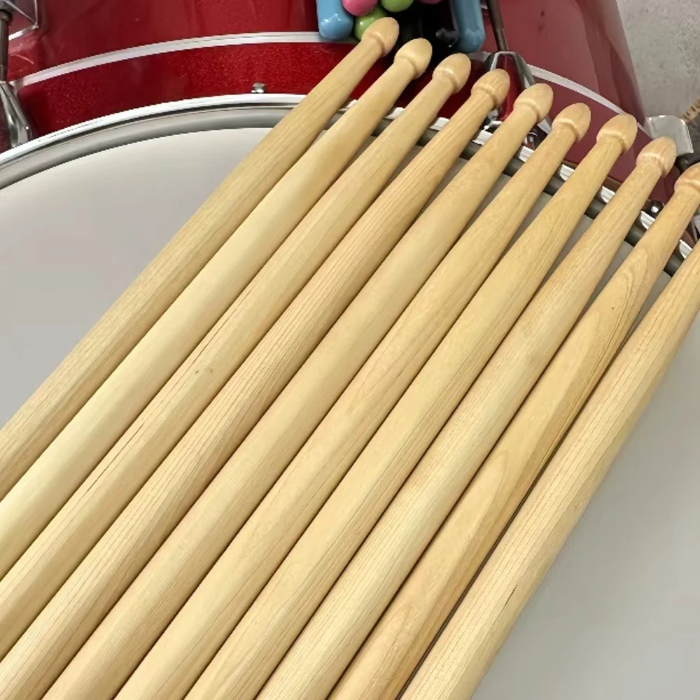 Original Professional Drumsticks - 5A Hickory and Walnut Wood, 5A/5B/7A Sizes Available (One Pair)