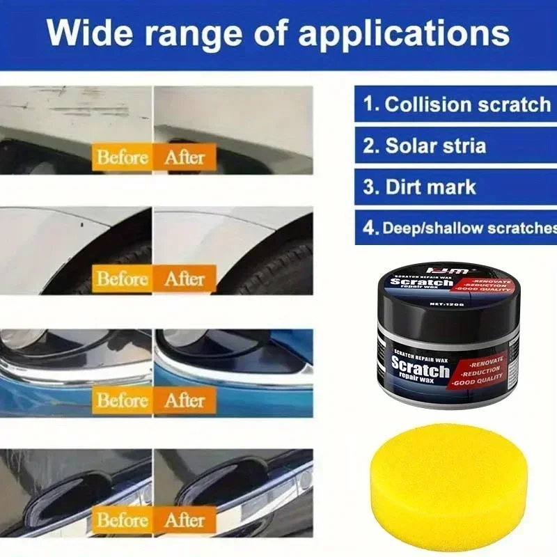 

Инструмент для ремонта автомобильных царапин, длительное восстановление блеска — удаляет царапины на поверхности и удерживает эффект высокого блеска