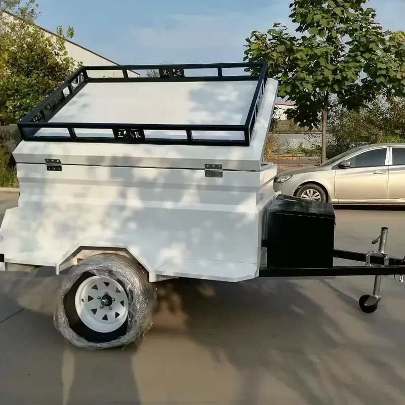Solar Powered Caravan Camper Trailer Folding Camper Trailer Off-Road, Mini off Road Camper Trailer for Sale