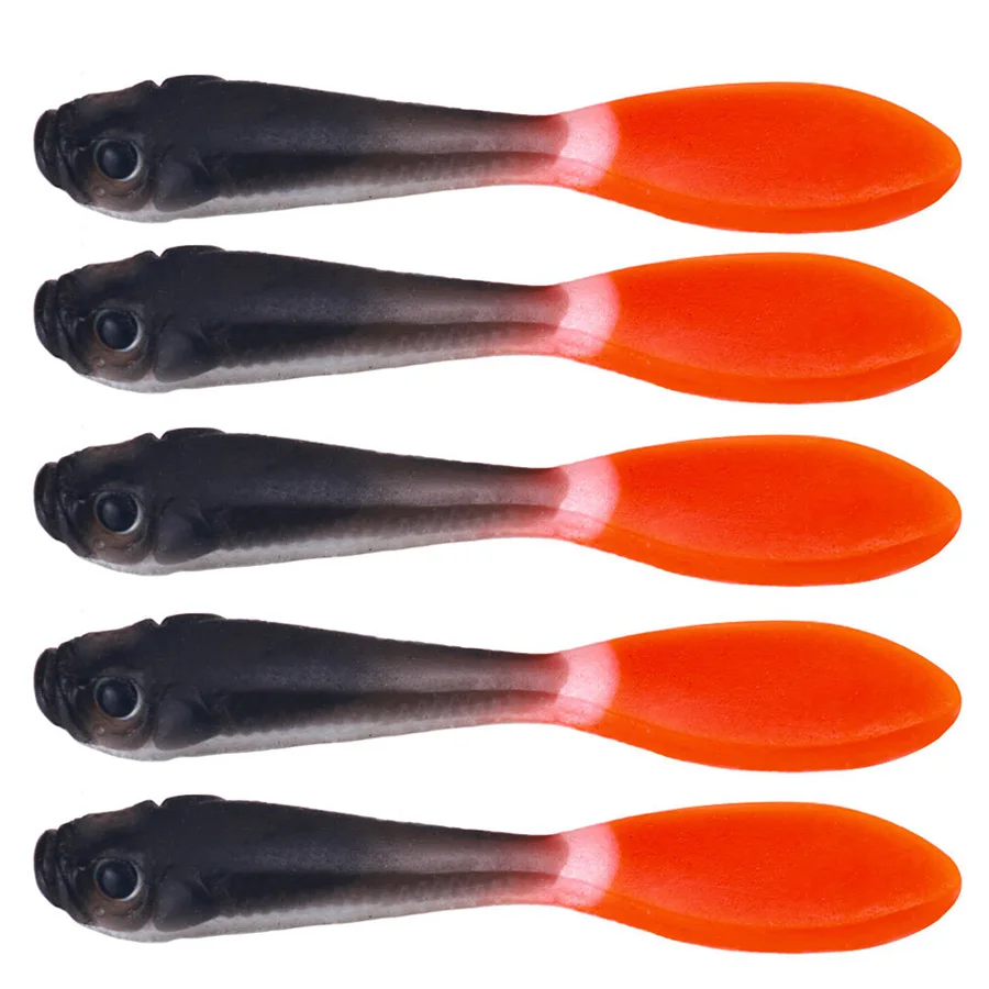 Wobbler For Pike Bass Fishing Lure Tail Jig Head Artificial Bait Soft Rubber Worms Carp Drop Shot Swimbait 5pcs Fishing Tackle