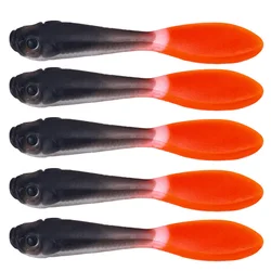 Wobbler For Pike Bass Fishing Lure Tail Jig Head Artificial Bait Soft Rubber Worms Carp Drop Shot Swimbait 5pcs Fishing Tackle