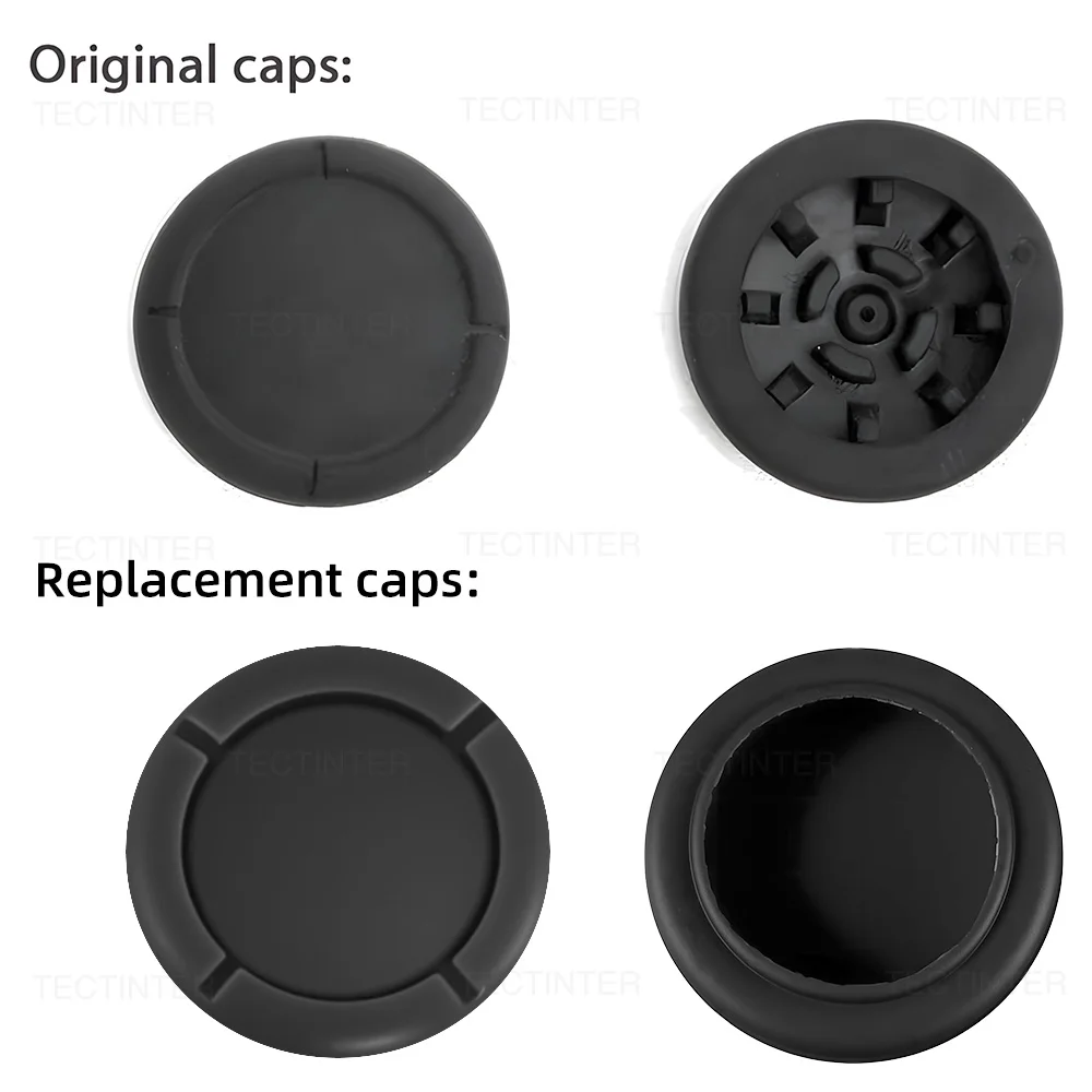 Anti Slip 3D Thumbstick Replacement Caps 2/4PCS for Switch OLED Lite Controller Joystick Grip Repair Parts Kit Set Case