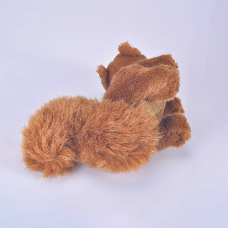 Big Real Life Plush Squirrel Toy, Presente Da Boneca, cerca de 33cm, 3041, Alta Qualidade