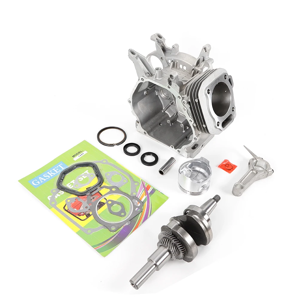 GX390 العمود المرفقي المكبس ربط قضيب عدة اسطوانة المكبس أطقم صالح العمود المرفقي إعادة بناء عدة لهوندا GX340 11HP & GX390 13HP