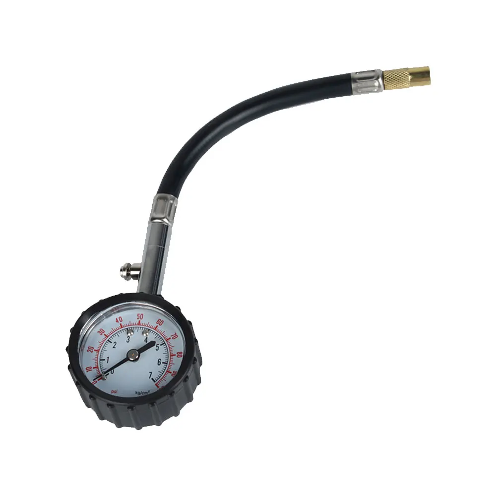 

Tire Pressure Gauge Mechanical 100PSI Car Air Pressure Meter High Grade Durable Easy Use Rotating Chuck Extended for Cars