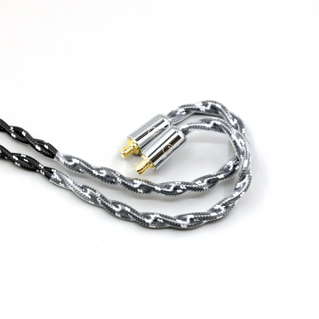 OCC Mixed OFC Twisting Nylon Earphone Cable For Acoustune HS 1695Ti 1655CU 1695Ti 1670SS LN008740