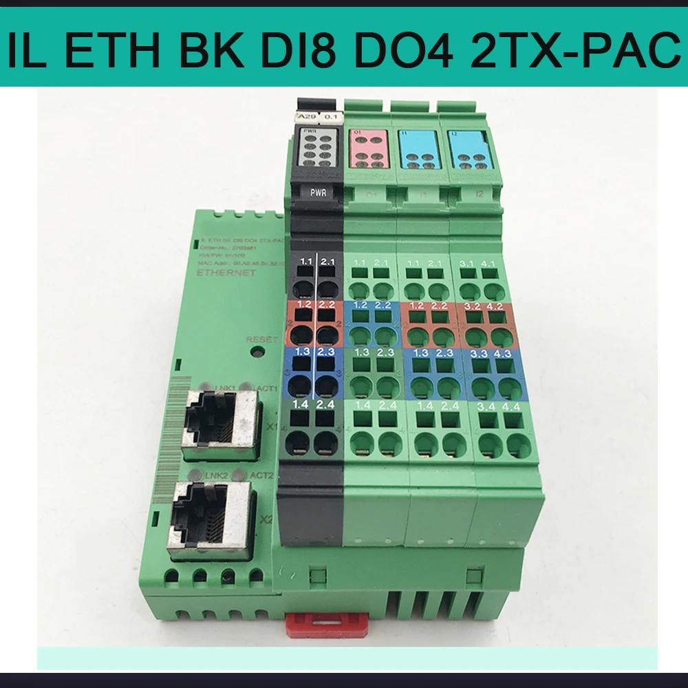 IL ETH BK DI8 DO4 2TX-PAC For Phoenix Power Supply 2703981 Perfectly Tested Before Shipment