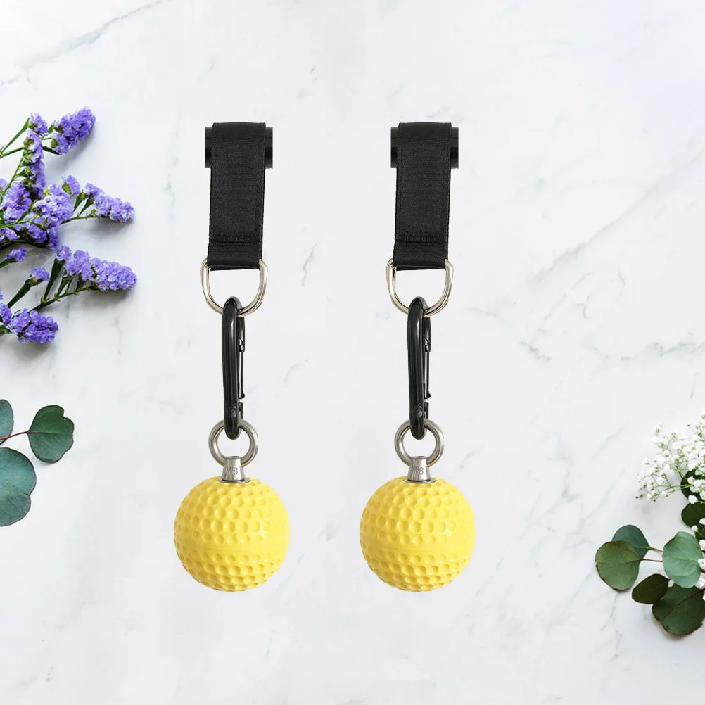 

1Pair Solid Grip Ball Gym Hanging Straps Fitness Sling Training Aids for Arm Wrist Pull-Up Exercise Home Gym Equipment