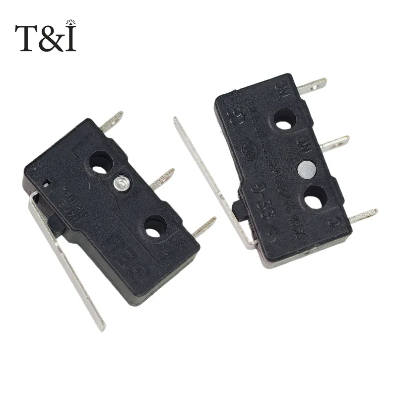 Subminiature Micro Switch 2 3 Pin NO NC SPDT Push Button Lever Roller Arm Snap Action Limit Sensor for Appliance Repair 5-50PCS
