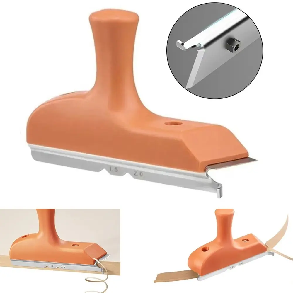 أداة صغيرة 3 في 1 أداة تشذيب حافة النجارة دليل التشذيب حافة عالمية أدوات الشطب متعددة الوظائف ألواح خشبية #4