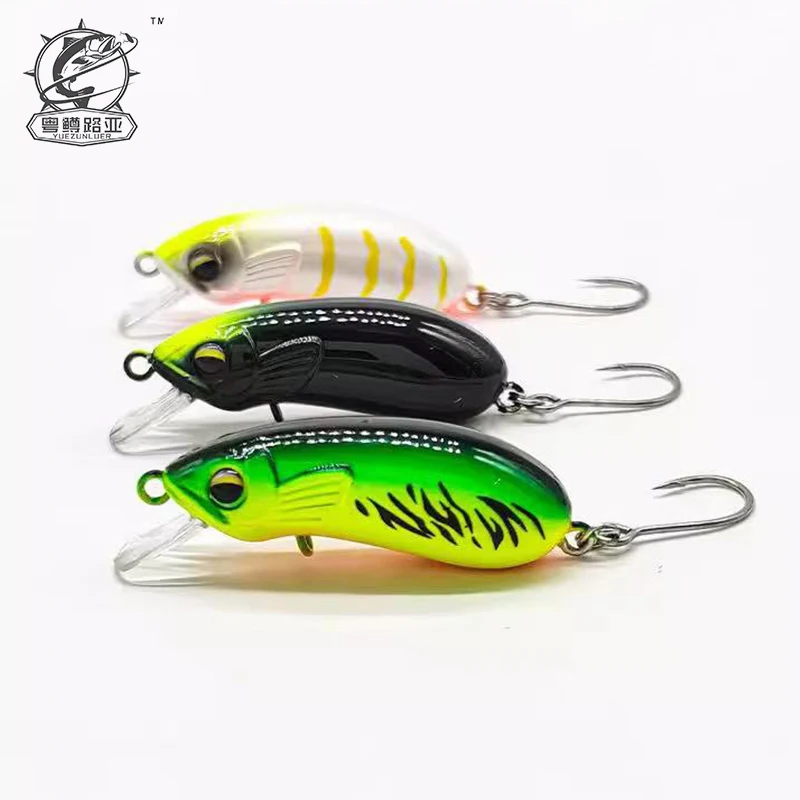 CC35 CC40 Micromatter untergetauchter sinkender Minnow-Angelköder, 4,3 g, 45 mm, geringer Schwerpunkt, leises System, künstlicher gefälschter Köder