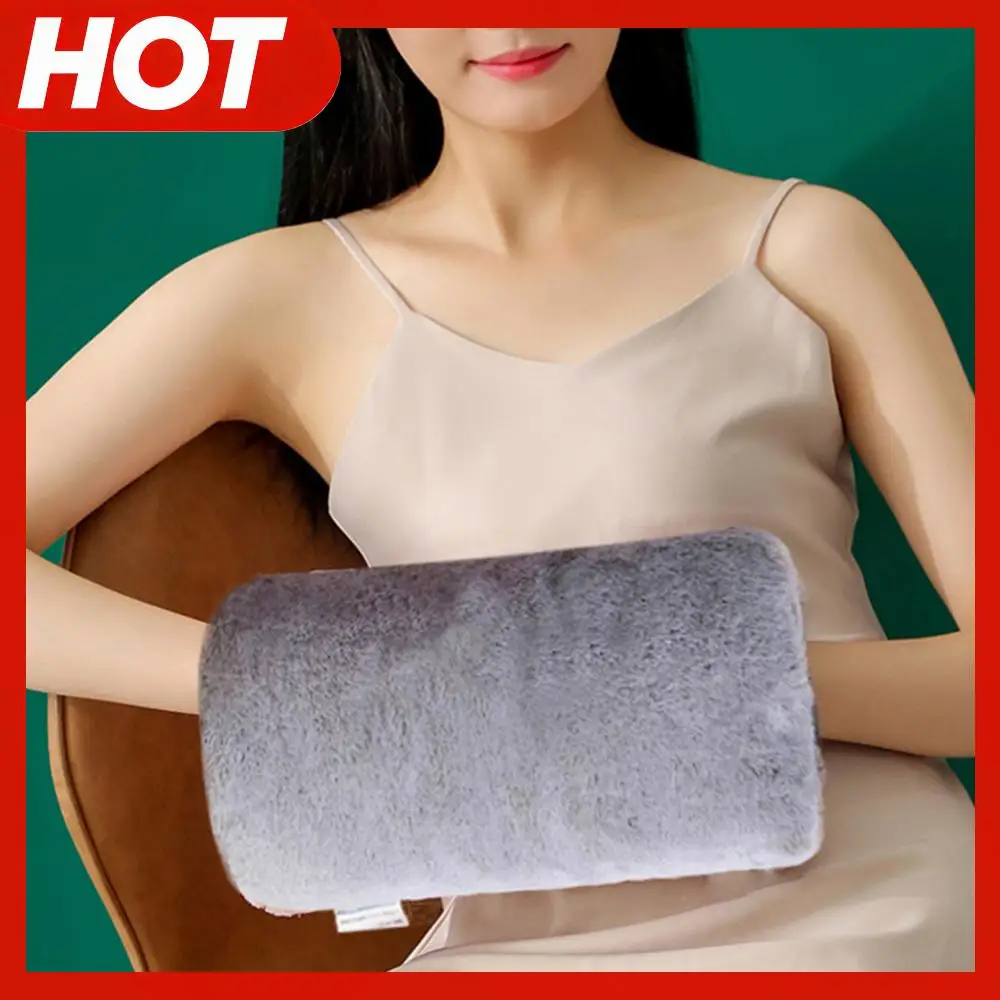 

Electric Hand Warmer Rechargeable Hot Water Bag 3 Gear Temperature Heated Warm Bag Explosion-Proof Fast Heating for Home Office