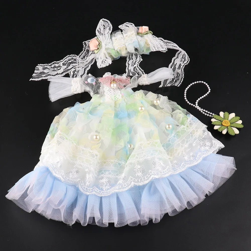 Güzel Elbise Prenses Giysileri 30 cm 1/6 Bjd DIY Bebek Giydirme Giyim Bebek Etek Moda günlük kıyafet Çorap Oyuncak Aksesuarları